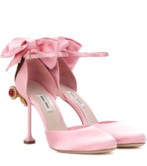 miu miu heels pink|miumiu pumps heels.